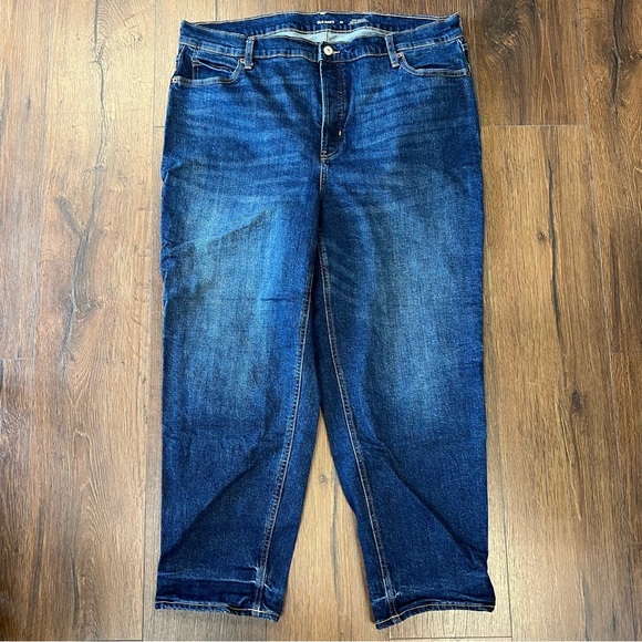 Old Navy extra high-rise sky high straight jeans SZ 20 - Picture 2 of 5